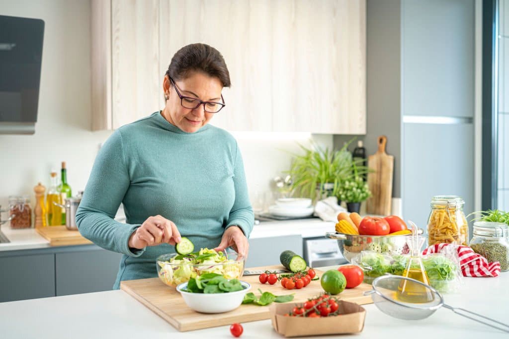 Préparer une bonne salade au legume sain